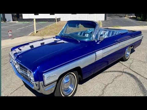 1962 Oldsmobile Starfire Convertible | Classic American Luxury Muscle Car Review