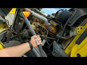 Replacing Peterbilt Cab shocks, cab airbags. /owner operator/ own authority/trucking/ camion/ chofer