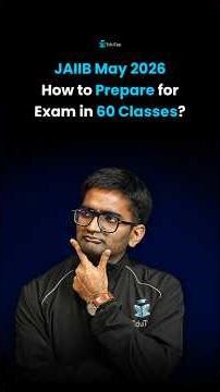 How to Prepare for JAIIB in 60 Classes? JAIIB Live Crash Course | JAIIB Exam Preparation