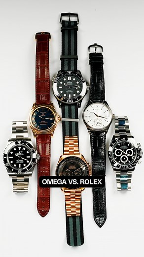 🎥 Decisions, decisions – are you team Omega or team Rolex? 🌊 Omega 🌊 • Seamaster Diver (210.92.44.20.01.002) • Speedmaster Moonwatch RG (310.60.42.50.01.001) • DeVille Limited Edition (5931.81.23) Rolex 🏁 • Daytona Steel (116500) • Cellini Dual Time WG (50529) • Submariner Non-Date (124060) Which gets the coveted spot on your wrist today? Each of these pre-owned watches (and more) are available now on swisswatchexpo.com __ #watchcollector #watchfam #watches #luxurywatches #grailwatch #swissw