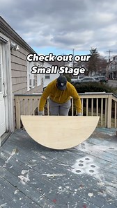 4.8K views · 39 reactions | Check out our Small Stage! Great for taking parties up a notch! Follow for more DIY Projects! #woodworking #backdrops #props #stage #smallstage #party #fabricators | Dave the Builder | Facebook