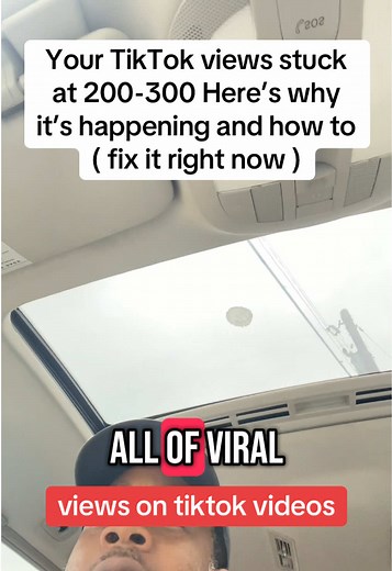 Fix Stuck TikTok Views between 200-300 Today