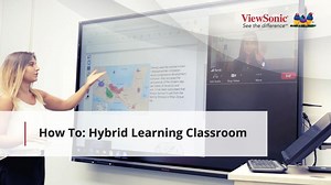 Here's what Javier in Taipei uses in his hybrid classroom: - 65" IFP6550 ViewBoard interactive panels - 24" TD2455 touch monitor - myViewBoard collaboration software - Webcam and microphone Learn about ViewSonic's education solutions here: https://bit.ly/2HYpNZa #HybridLearning #HybridTeaching #YourClassroomAnywhere | ViewSonic | Facebook