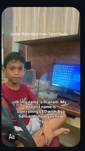 Evolve Robot lab | 🥹 Robotics Junior @evolve.robot.lab #AIandRobots #robotics #aiml #evolverobotlab #indianrobots #ros #ros2 #machinelearning... | Instagram