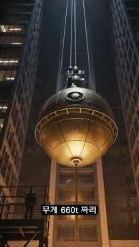 태풍이 와도 고빌딩이 안 무너지는 이유가 뭘까요? 💨#초고층빌딩 #타이베이101 #태풍 #동조질량감쇠기 #건축공학