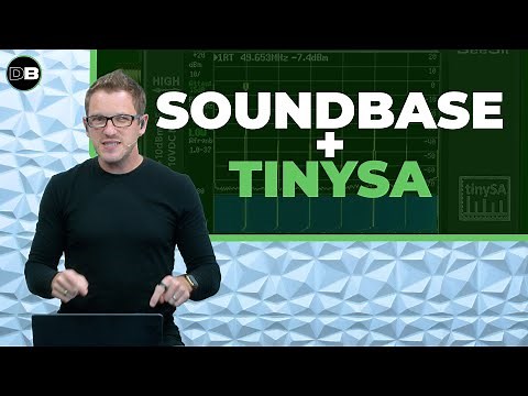 Using SoundBase Pro with a TinySA Spectrum Analyzer