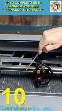CNC Laser Engraver OMTECH K40 #short #bernardotutoriales #co2 #co2laser #co2lasermachine #ciencia