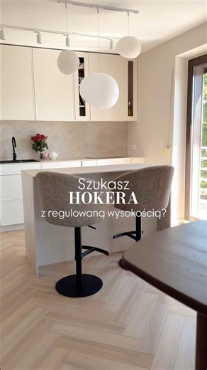 Jak dopasować wysokość hokera do wyspy kuchennej?