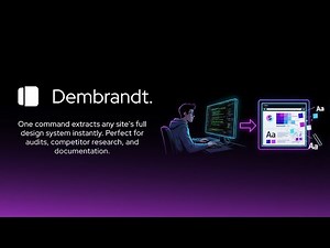 Extract Any Website's Design System in Seconds (Dembrandt Demo)