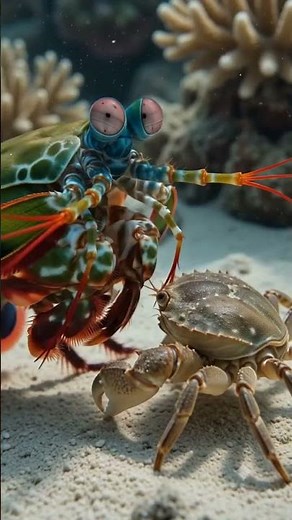 The Fastest Punch in the Ocean | Peacock Mantis Shrimp in 4K