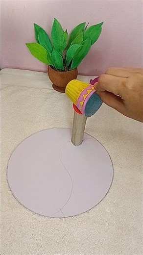 waterfall DIY, garden theme DIY idea🏡home, room and table decor idea #diy #ytshorts #viral #craft