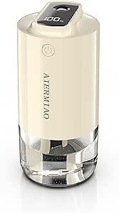 Aromatherapy Diffuser with USB Cool Mist Humidifier with LED Night Light Vehicle-Mounted Humidifier (AA is Displayed in Car Mode) Prepare for Car Bedroom and Office