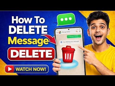 Message କେମିତି Delete କରନ୍ତି? | How to Delete Message in Odia