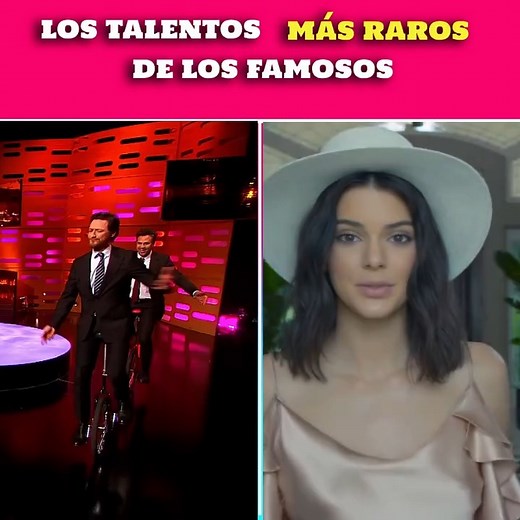 Talentos mas raros de los famosos #DatoCurioso #parati #curioso #fypシ | CINE MUNDO
