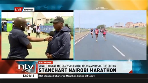 3.1K views · 96 reactions | Stanchart Nairobi Marathon This year's edition of the Stanchart Nairobi Marathon has just concluded. It is an annual event which brings together professional and amateur athletes to compete in the streets of Nairobi. #NTVAtOne | NTV Kenya | Facebook
