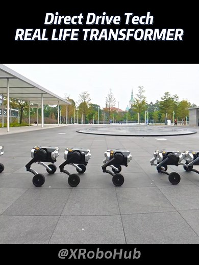 Direct Drive Tech Unveils a Real-Life Transformer
