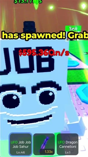 Buying and opening alien lucky block escape tsunami for brainrot #roblox #shorts #brainrot #escape