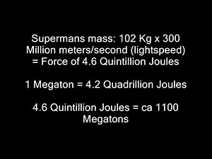Death Battle Goku VS Superman Math Check