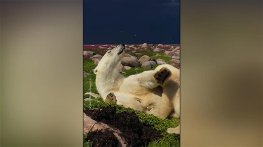 Nat Geo's 'Moment on the Earth' features polar bear mom and cub