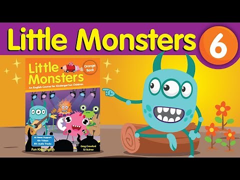 Little Monsters: Unit 6 Orange Book | Nature English Lesson for Children | Fun Kids English