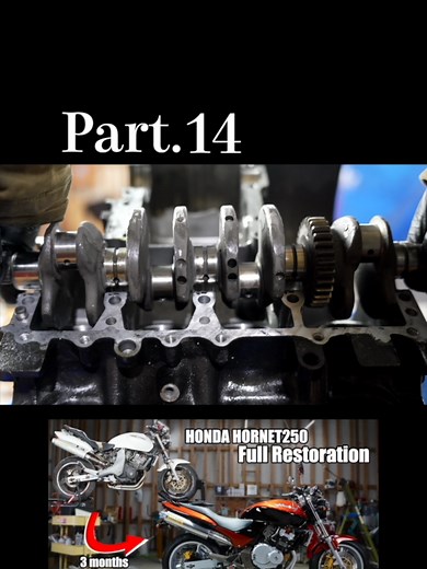 Hornet250 Full Restoration レストア #restoration #motorcycles #ホンダ #バイク #honda #hornet #ふみっちょドライビング #レストア