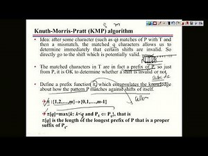 KMP String Matching