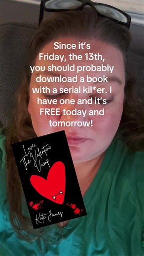 Want those cozy witch vibes, but with suspense and spice? I’ve got you! Love, The Valentine Vamp- (yes- like a letter. From a serial kil*er) is FREE to download today and tomorrow! Grab it from the Zon now! And it’s on KU! #valentine #vamp #romancebooks #witches #spicybooks