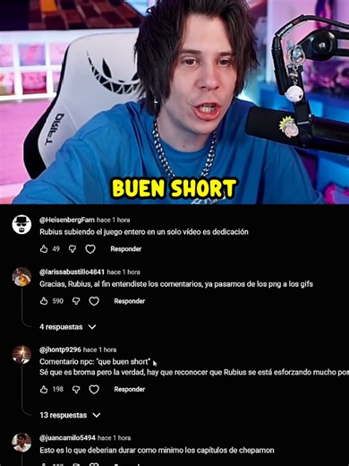 Rubius lee comentarios de su video de 10h de RE: Requiem #rubius #residentevilrequiem #reaccion #comentarios #humor