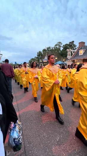 13K views · 242 reactions | Disney Cast Members walking into EPCOT's Candlelight Processional  | Chip and Company | Facebook
