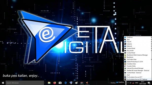TUTORIAL MENGATASI UNABLE TO INITIALIZE STEAM API DI PES 2017