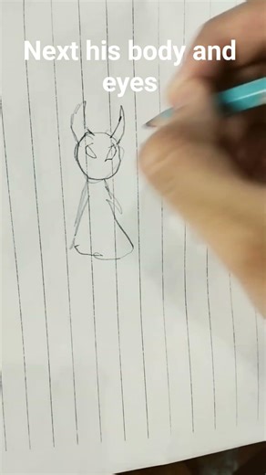 how to draw Lucifer the fallen angle (easy)