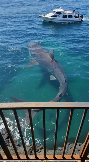 Imagine a shark the size of a school bus—that was the Megalodon. Dominating the oceans for millions of years, this prehistoric titan reached lengths of up to 60 feet and possessed a bite force powerful enough to crush a small car. With teeth the size of a human hand, it sat at the very top of the food chain, preying on small whales and large fish. While some internet theories claim they’re still hiding in the deep, scientists agree they went extinct about 3.6 million years ago due to cooling oce