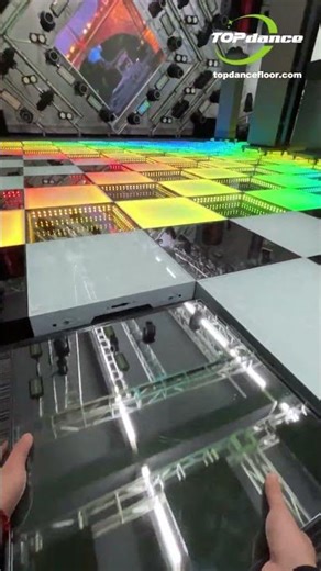 Interactive Dance Magic: 3D LED Floor for Weddings, Clubs & Events.#PartyDecoration#PartyIdeas