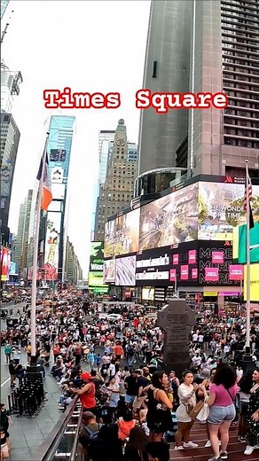 The Most Beautiful Video of Times Square NYC 💯 #newyorkcity #timessquare