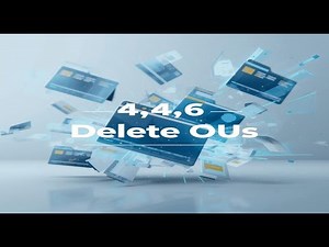 Security Pro+ || Test Out |4.4.6 Delete OUs