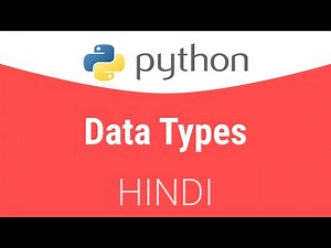 1. Introduction to data types in python | Hindi Tutorial