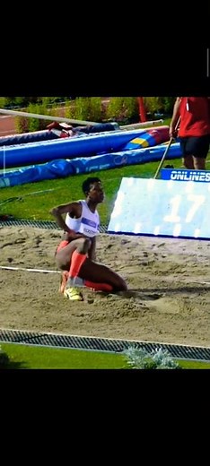 Women's Triple Jump Shanieka Ricketts (JAM) 14.77 Slow motion technique