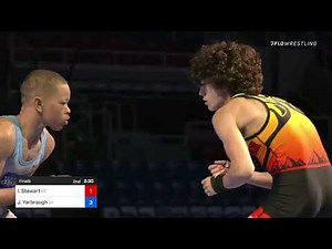 100 Lbs Final - Isaac Stewart, Montana Vs Javaan Yarbrough, Ohio 559f
