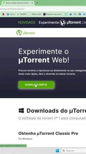 COMO BAIXAR UTORRENT WEB EM 2026 (JEITO MAIS FÁCIL!)
