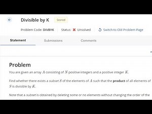 Divisible by K codechef solution in c++ || December Long 2022 (Rated for Div 3 & 4)