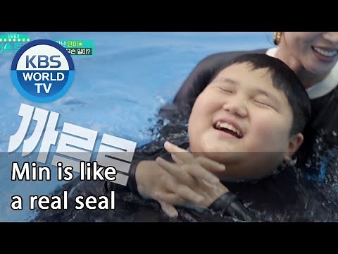 Min is like a real seal [Stars' Top Recipe at Fun-Staurant/ENG/2020.08.11]