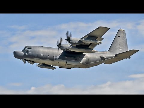 Special Mission Aircraft MC-130H Combat Talon II Takeoff During Exercise Emerald Warrior 2020