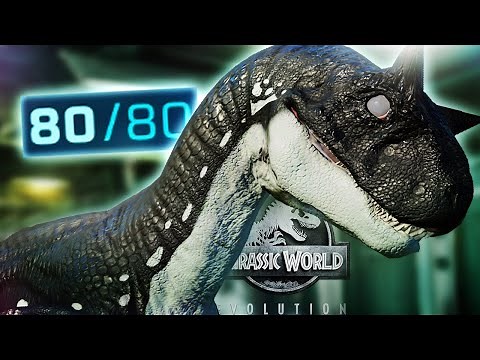 CARNORAPTOR! New Hybrid Is 80th Dinosaur! | Jurassic World: Evolution Mod Spotlight