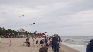 14K views · 248 reactions | Kite festivals are popular world-wide, but there is nothing quite like Kites Over Lake Michigan.. | Discover Wisconsin | Facebook