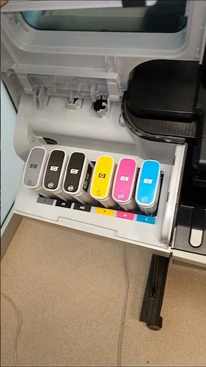 Plotter HP DESIGNJET T2300. Inspection before repair