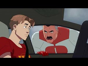 Omni Man CONFRONTS William and RUINS his car like a JERK