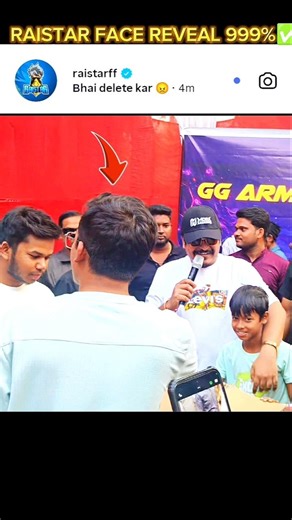 OMG 😳 Raistar FACE REVEAL!#raistar #mrraajff #face #shorts #freefire