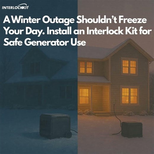 Prepare for Winter Outages: Power Your Home Safely with a Generator Interlock Kit