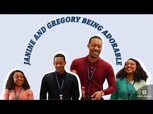 Janine and Gregory being adorable for 9 mins straight|| abbott elementary