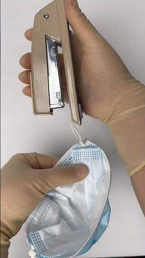 DIY N95 Mask Tutorial #goodtoknow #surgeonlife #surgery #vet #medicine #surgeon #funfacts #mask #N95